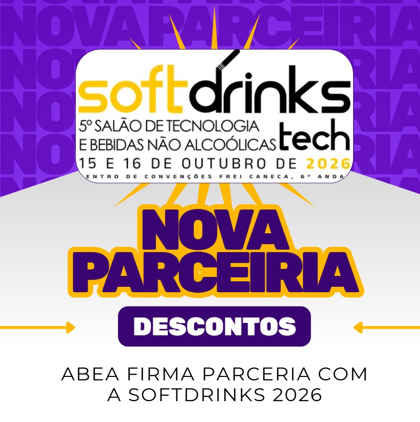 ABEA e SoftDrinks 2026 fazem parceria para garatir descontos aos associados